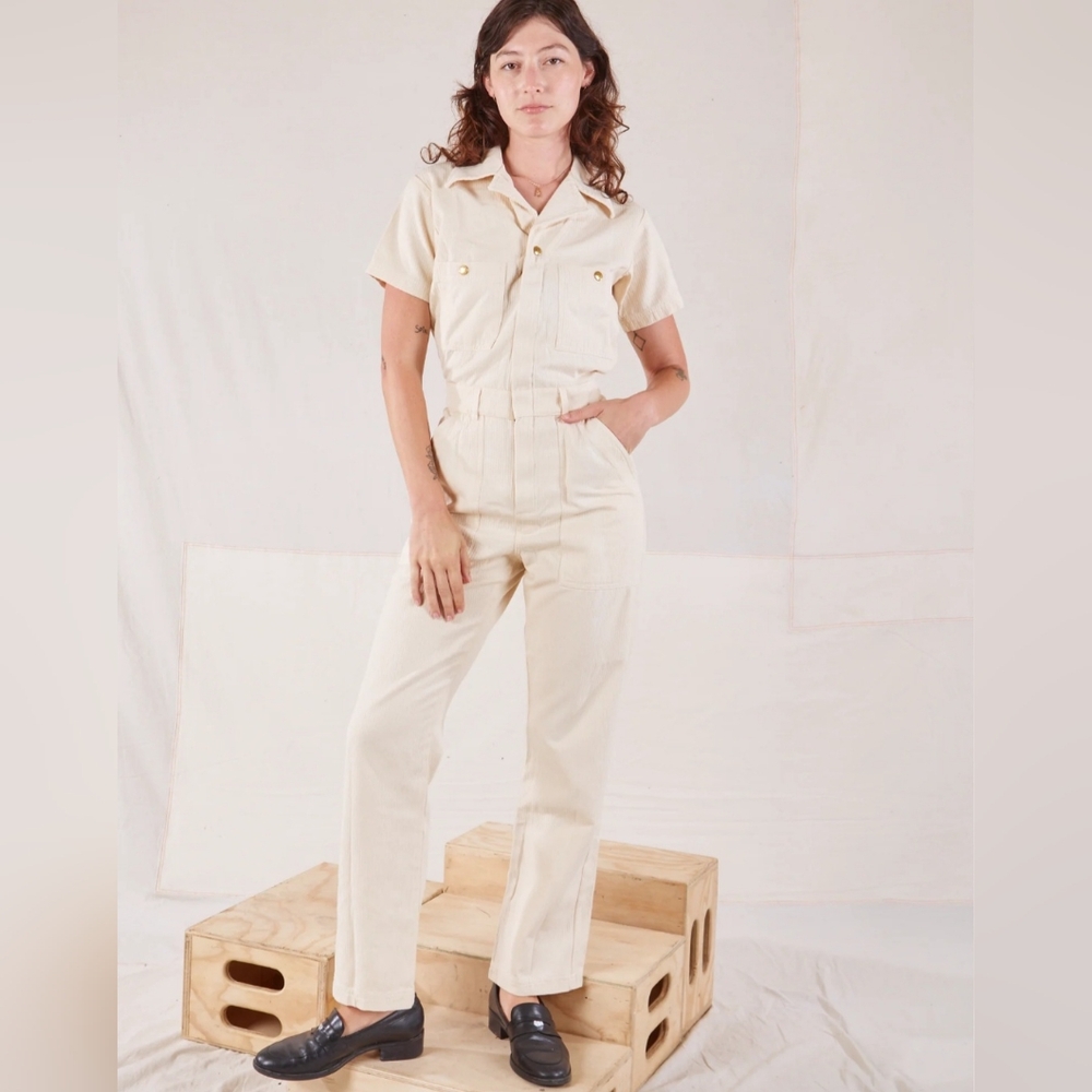 Big Bud Press Heritage Short Sleeve Vintage Tee Off-White Jumpsuit  